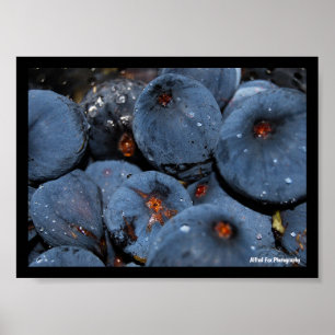 Affiche Gros plan sur le fruit du figuier