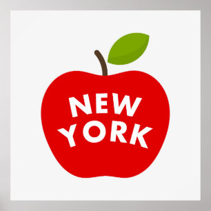Affiche Grosse pomme, New York