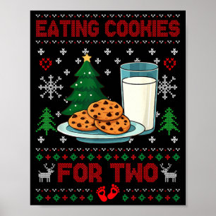 Affiche Grossesse Nouvelle Maman Bébé Noël enceinte Couple