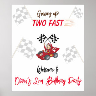 Affiche Grossissant deux Fast 2e Anniversaire