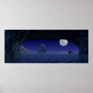Affiche Grotte aquatique