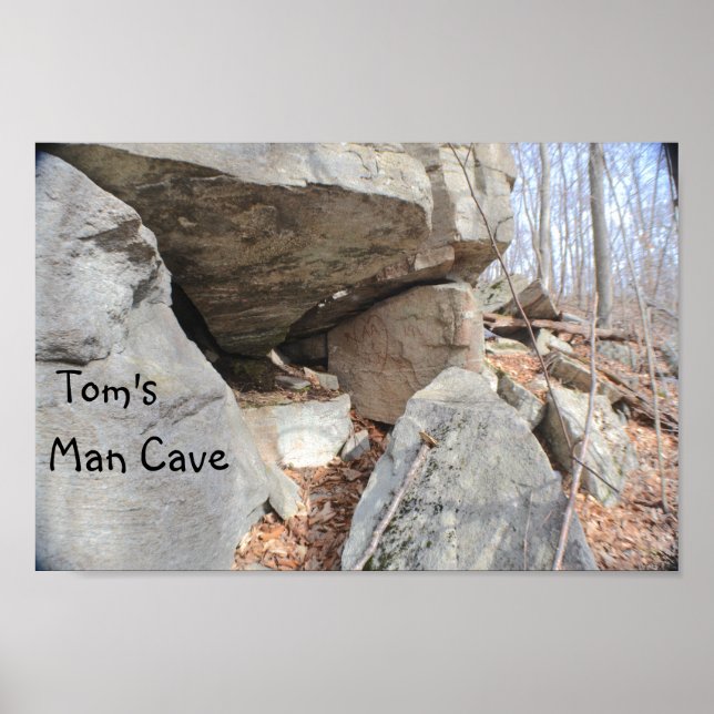 Affiche Grotte de l'homme (Devant)