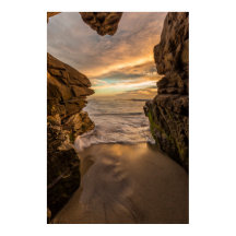 Grotte de mer à Windansea Beach