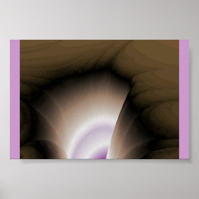 Affiche Grotte de montagne Alien (Devant)