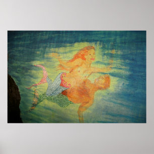 Affiche Grotte de sirène amour 