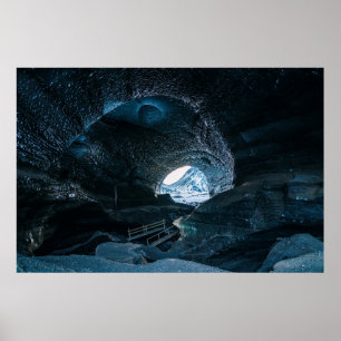 AFFICHE GROTTE GRIS