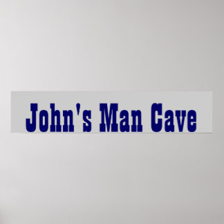 Affiche Grotte Man