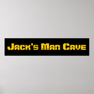 Affiche Grotte Man