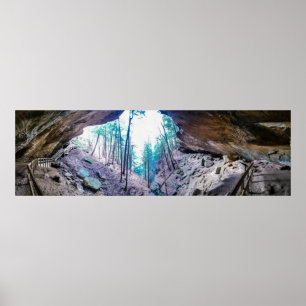 Affiche Grotte Murmurante, Parc d'État de Hocking Hills, O