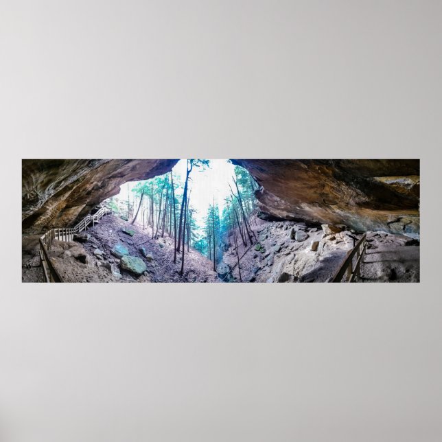 Affiche Grotte Murmurante, Parc d'État de Hocking Hills, O (Devant)