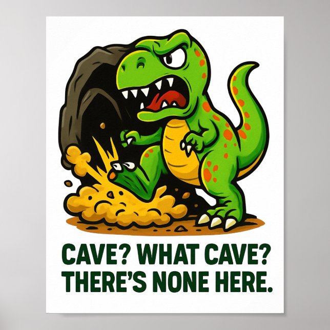 Affiche Grotte? Quelle grotte? (Devant)
