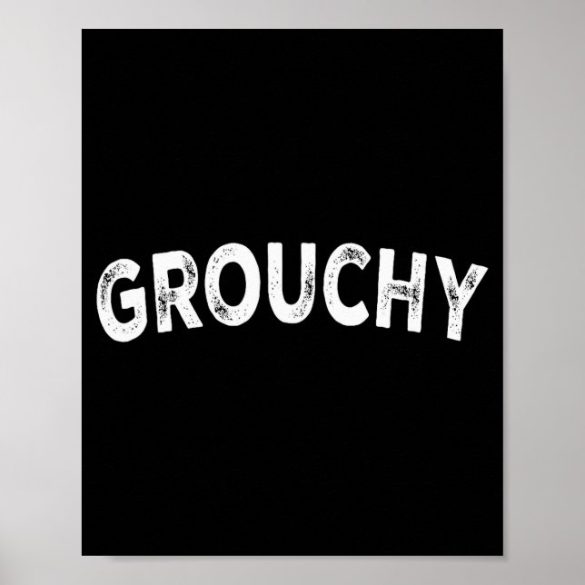 Affiche Grouchy  (Devant)