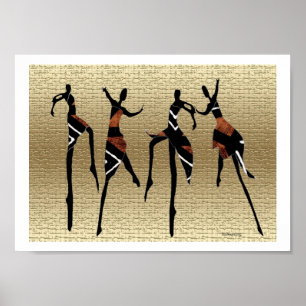 Affiche Groupe africain de danse