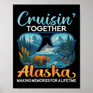 Affiche Groupe Croisière en Alaska 2025 Croisière en Alask