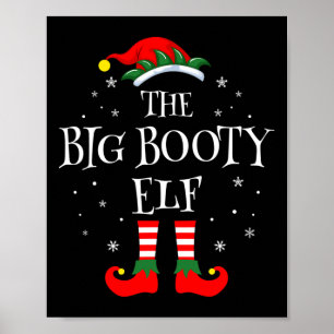 Affiche Groupe de jumelage de la famille des elfes de Noël