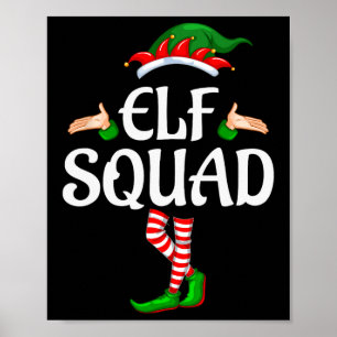 Affiche Groupe de jumelage de la famille des elfes Noël 1