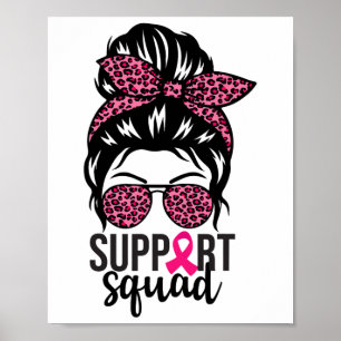 Affiche Groupe de soutien de sensibilisation au cancer du