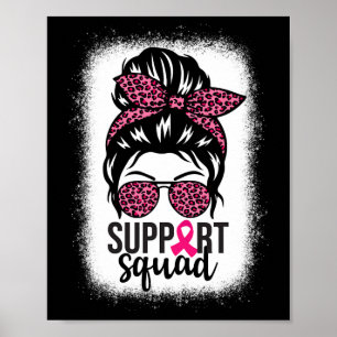 Affiche Groupe de soutien de sensibilisation au cancer du 