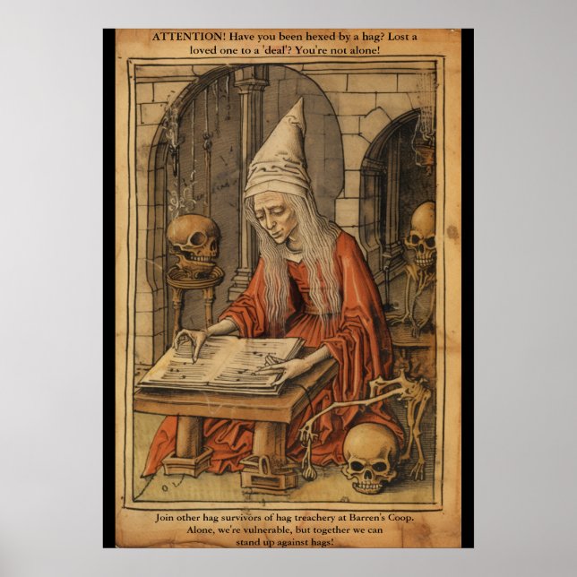 Affiche Groupe de support Anti-Hag - BG3 FanArt (Devant)