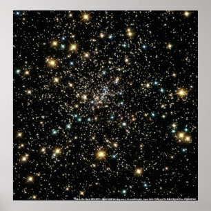 Affiche Groupe d'étoile globulaire NGC 6397