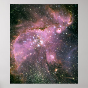 Affiche Groupe d'étoiles NGC 346.