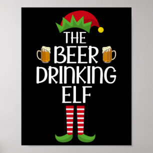 Affiche Groupe Elf Correspondant Famille Costume de Noël L