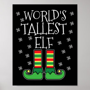 Affiche Groupe familial Elf le plus élevé du monde Christm
