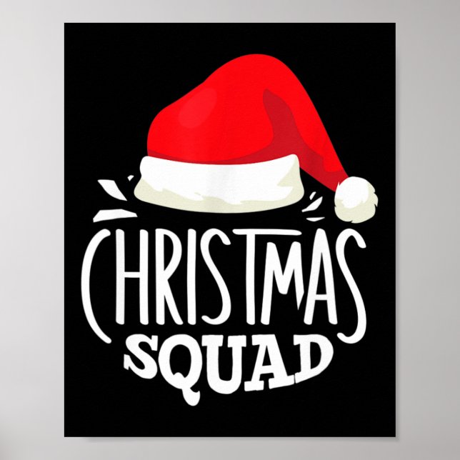 Affiche Groupe Famille de l'Escadron de Noël Correspondant (Devant)