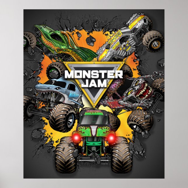 Affiche Groupe Monster Jam (Devant)
