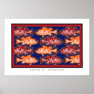 Affiche groupe o' grouper