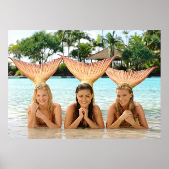 Affiche Groupe Sur La Plage (Devant)