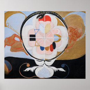 Affiche Groupe VI, Évolution n° 13, Hilma af Klint