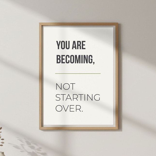 Affiche Growth Mindset Wall Art. Inspirational Quote (Créateur téléchargé)