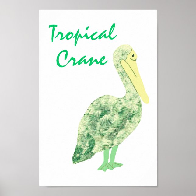 Affiche Grue tropicale (Devant)