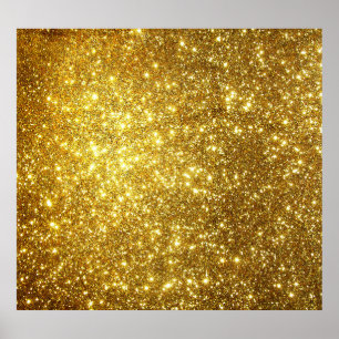 Affiche Grunge doré, illustration matricielle haute résolu