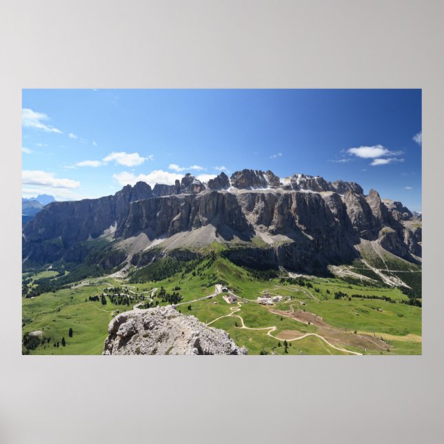 Affiche Gruppo Sella et passo Gardena (Devant)