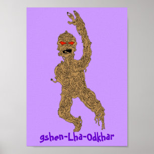 Affiche gshen-Lha-Odkhar
