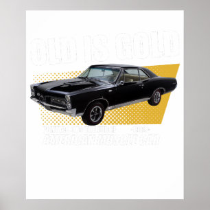 Affiche GTO The Judge Muscle Car Américain 2