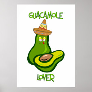 Affiche Guacamole Lover