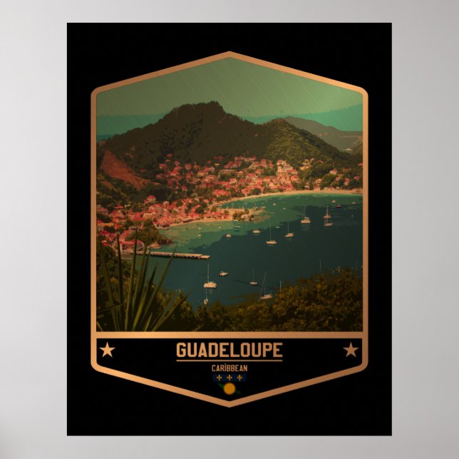 Affiche Guadeloupe (Devant)