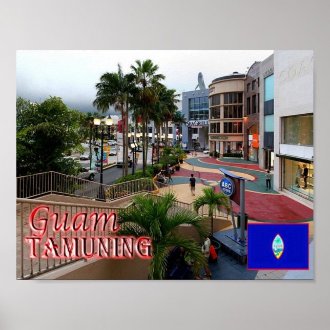 Affiche Guam - Tamuning - (Devant)