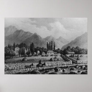 Affiche Guanta, de "Historia De Chili", 1854