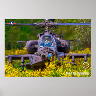 AFFICHE GUARDIAN APACHE AH-64E