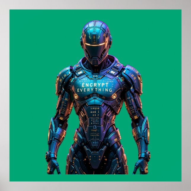Affiche Guardian Encrypt Everything (Devant)