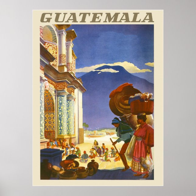 Affiche Guatemala (Devant)