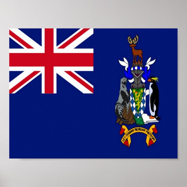 Affiche Guatemala - Drapeau - (Devant)