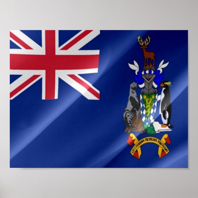 Affiche Guatemala - drapeaux - (Devant)