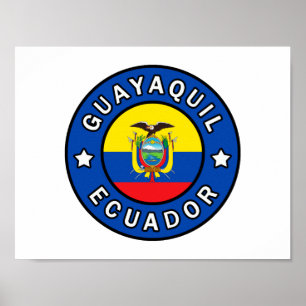 Affiche Guayaquil Equateur