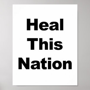 Affiche Guérir cette nation