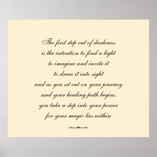 Affiche guérison (Devant)